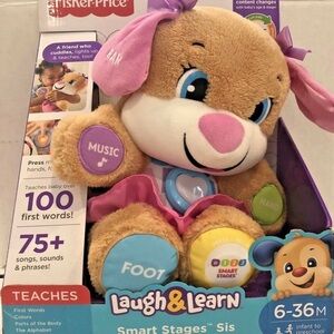 Smart Stages fisher price laugh and learn puppy In Box